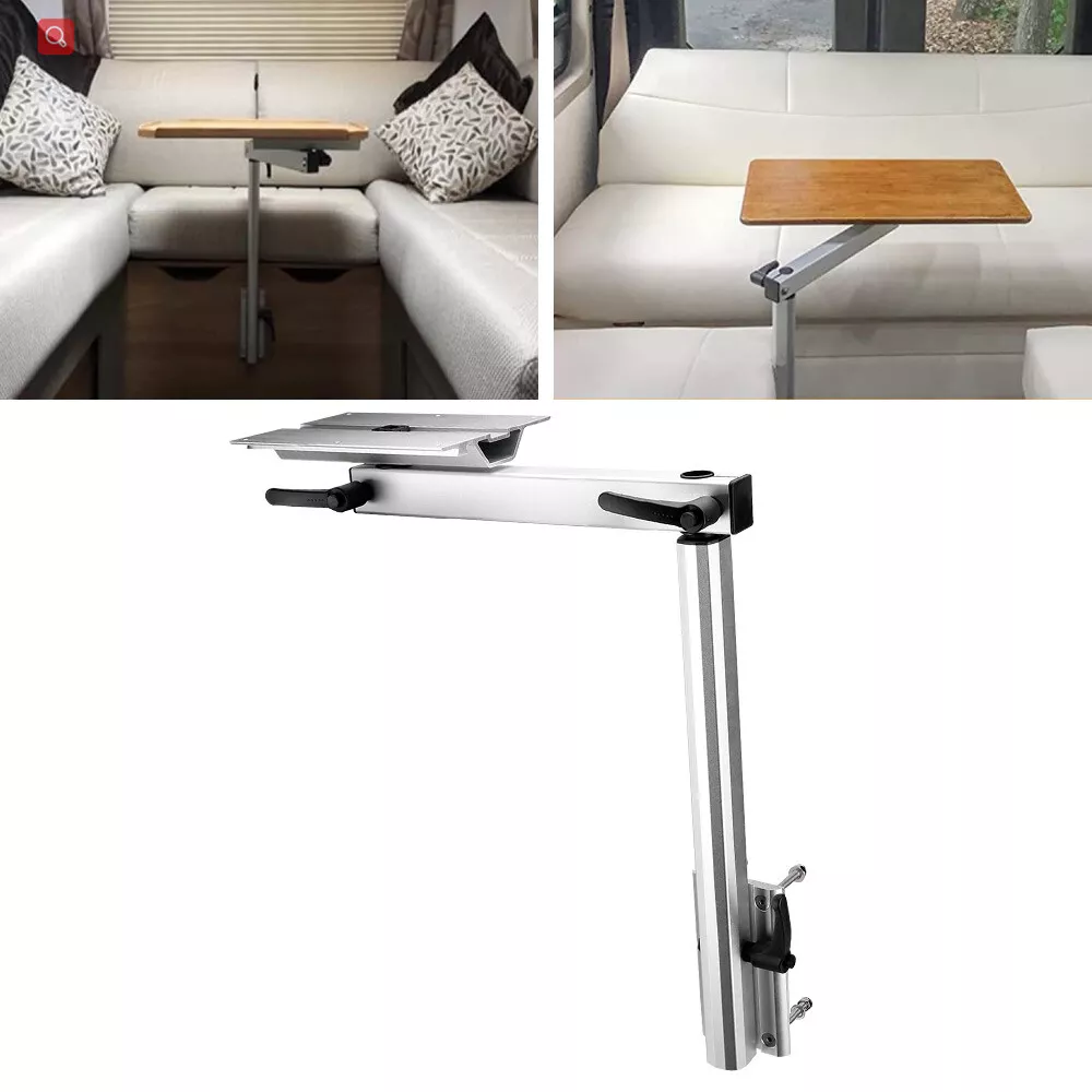 RV Table Leg Rotatable Folding Height Adjustable Camper Caravan Yachts Movable
