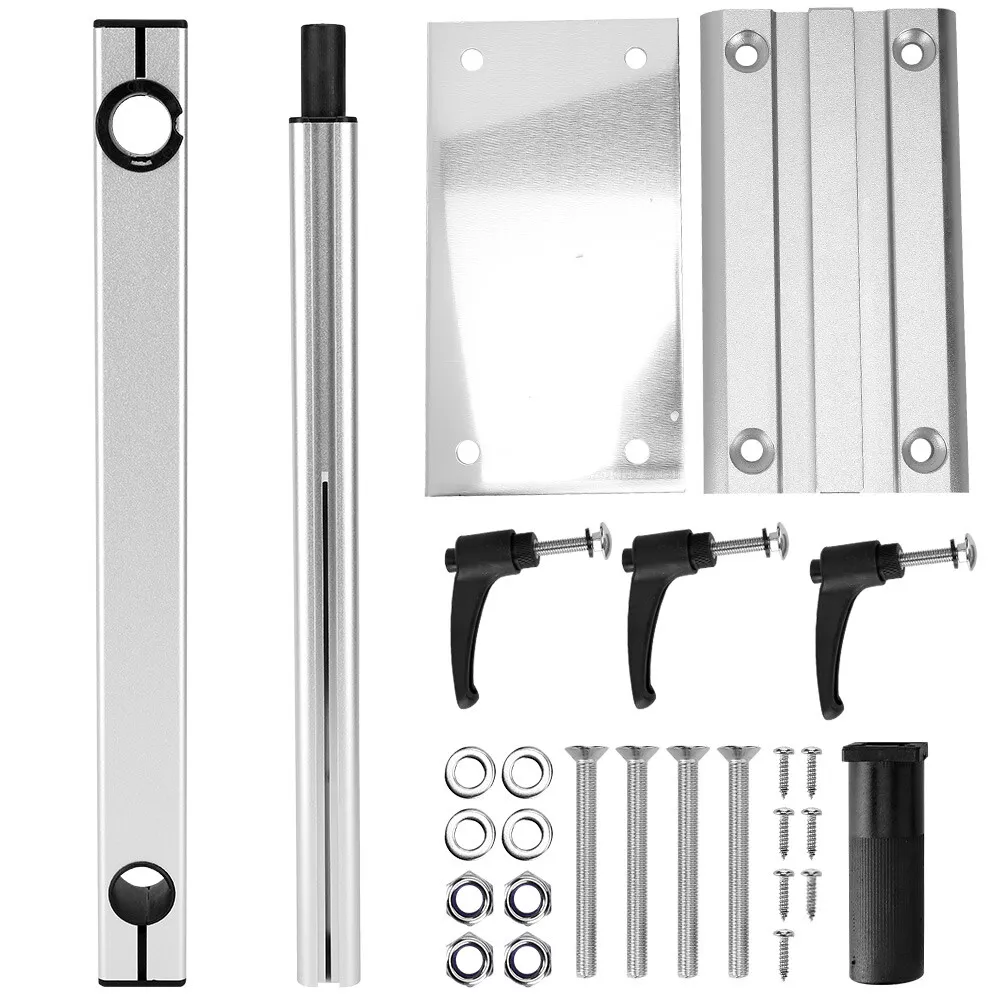 RV Table Leg Rotatable Folding Height Adjustable Camper Caravan Yachts Movable